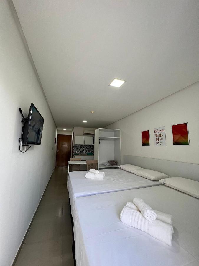 Studios Praias Brasileiras - Super Confortaveis A 100M Da Praia Порту-де-Галиньяш Экстерьер фото